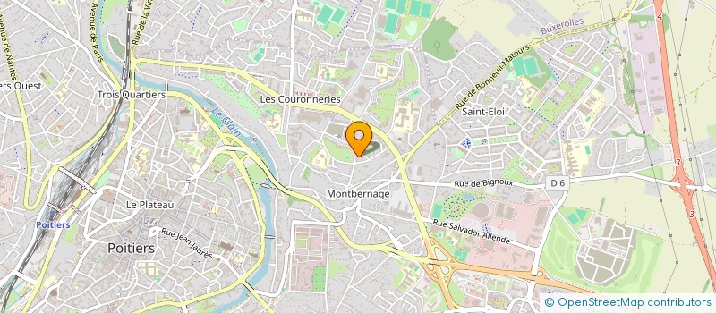 localisation de l'entreprise MADAME YESIM AKGUN  POITIERS