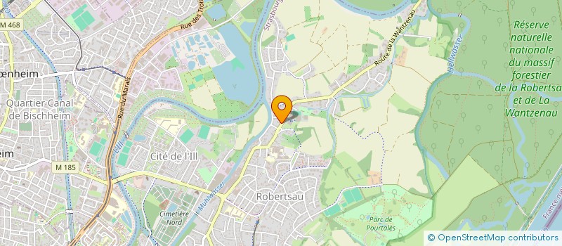 localisation de l'entreprise MADAME YESIM ATAC à STRASBOURG