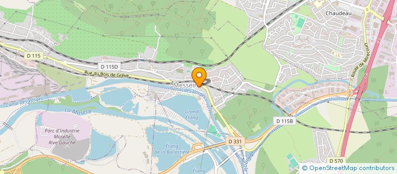 localisation de l'entreprise MADAME YESIM OZTURK  MESSEIN