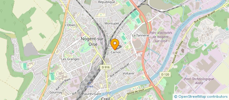 localisation de l'entreprise MADAME YESMINA ZAHRAOUI à NOGENT-SUR-OISE