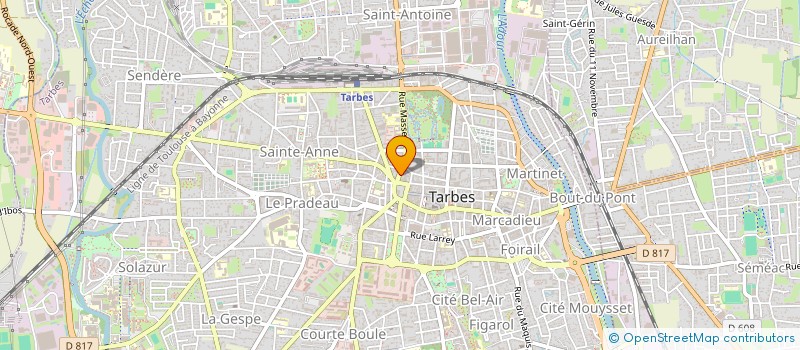 localisation de l'entreprise MADAME YESSA SICKOUT  TARBES