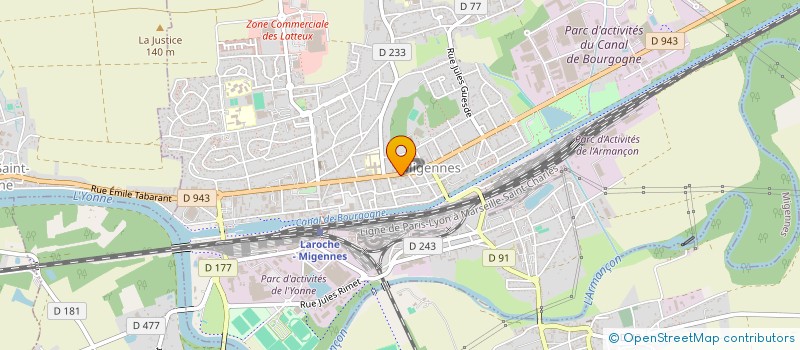 localisation de l'entreprise MADAME YETER HUYUK  MIGENNES