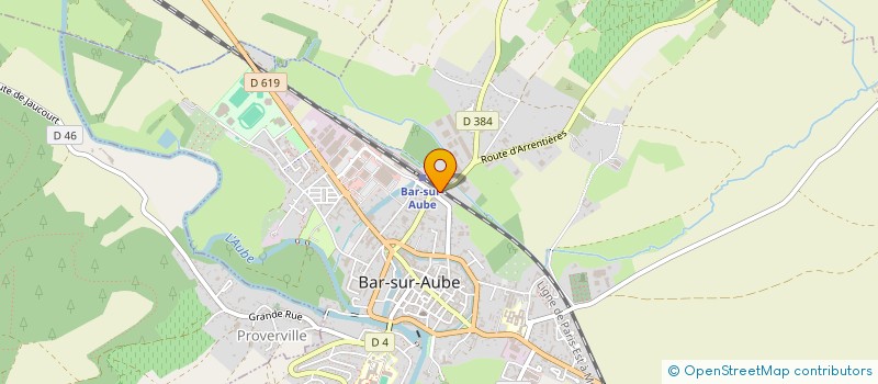 localisation de l'entreprise MADAME YETER YUCEL  BAR-SUR-AUBE