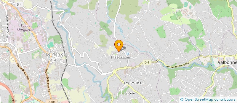 localisation de l'entreprise MADAME YETI COULIBALY  GRASSE