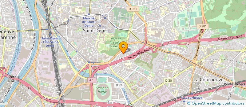 localisation de l'entreprise MADAME YETTO BEKADDOUR à SAINT-DENIS
