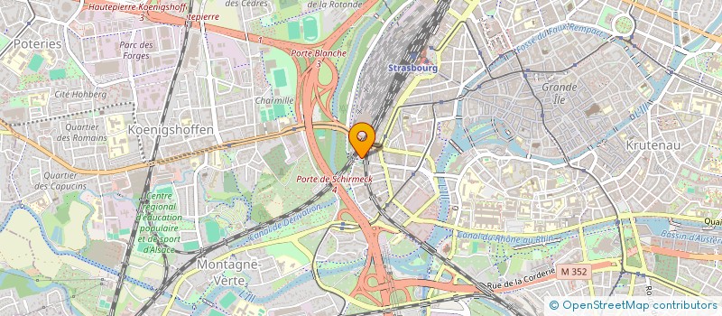 localisation de l'entreprise MADAME YEVA AVRAMENKO à STRASBOURG