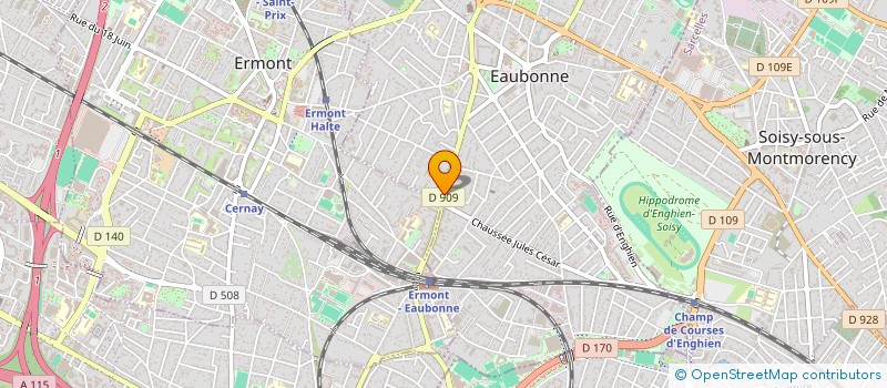 localisation de l'entreprise MADAME YEVGENIYA TROSTYANETSKAYA à EAUBONNE