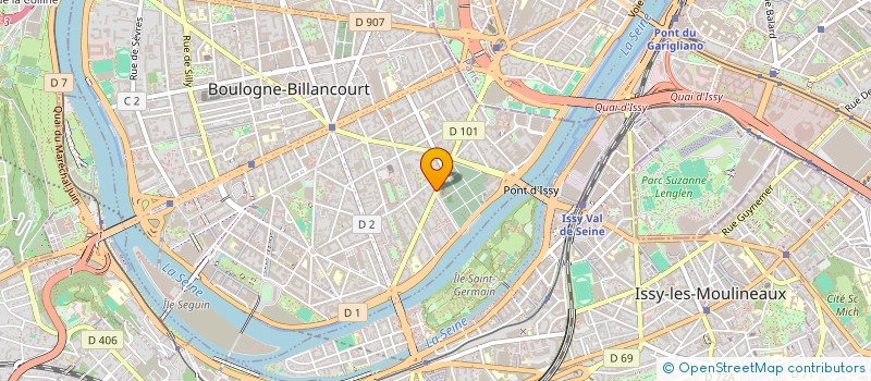 localisation de l'entreprise MADAME YEVHENIA POPDYAKUNYK à BOULOGNE-BILLANCOURT