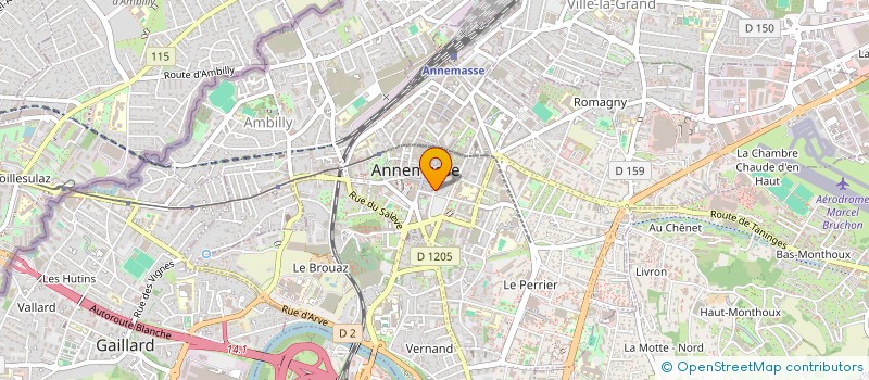 localisation de l'entreprise MADAME YEVHENIIA TSYHANSKA à ANNEMASSE