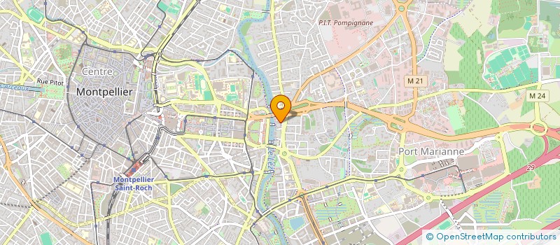 localisation de l'entreprise MADAME YEYINOU TOGNIFODE à MONTPELLIER