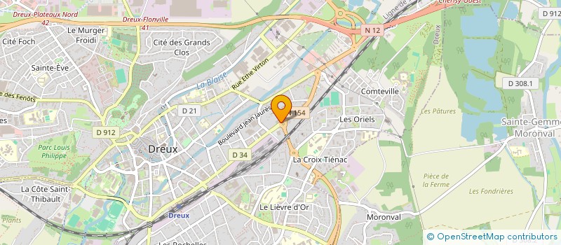 localisation de l'entreprise MADAME YEZDAN CEBECI à DREUX