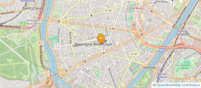 localisation de l'entreprise MADAME YI-CHUN CHEN à BOULOGNE-BILLANCOURT