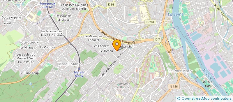 localisation de l'entreprise MADAME YI LU  MAREIL-MARLY