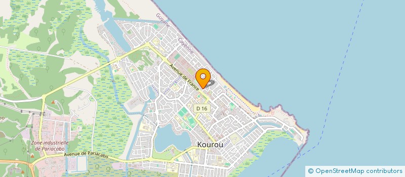 localisation de l'entreprise MADAME YI MIN YU  CAYENNE