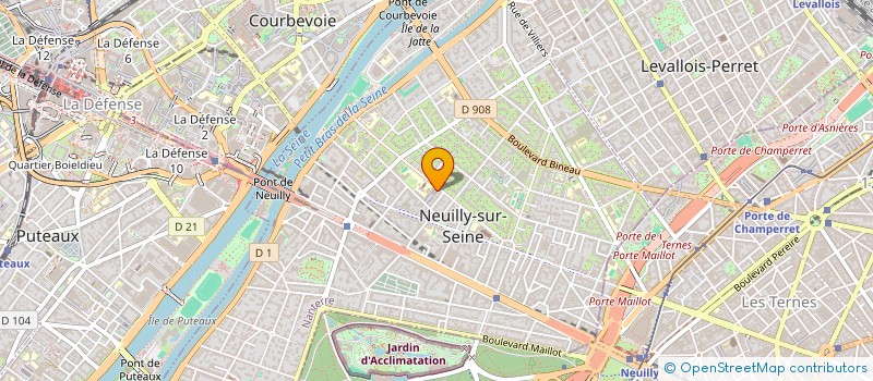 localisation de l'entreprise MADAME YI-PING SU à NEUILLY-SUR-SEINE