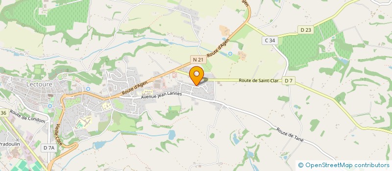 localisation de l'entreprise MADAME YI-SAN HO  LECTOURE