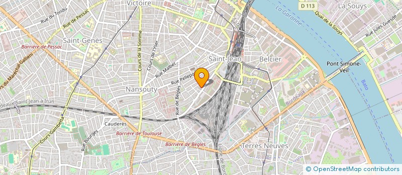 localisation de l'entreprise MADAME YI-TING CHEN  BORDEAUX