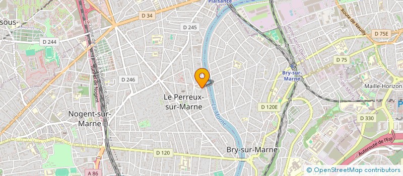 localisation de l'entreprise MADAME YI YANG à LE PERREUX-SUR-MARNE