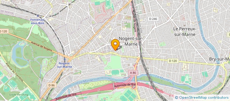 localisation de l'entreprise MADAME YI ZHANG à NOGENT-SUR-MARNE