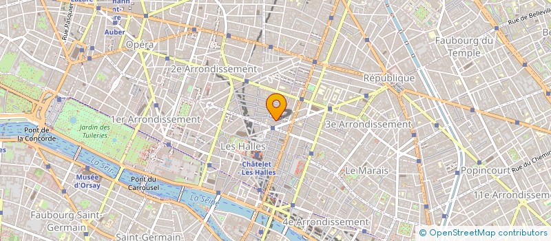 localisation de l'entreprise MADAME YI ZHANG  PARIS