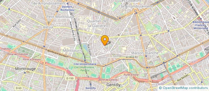 localisation de l'entreprise MADAME YI ZHENG  PARIS