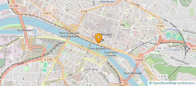 localisation de l'entreprise MADAME YIDAN SU à ROUEN