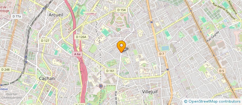 localisation de l'entreprise MADAME YIJIA QUAN  VILLEJUIF