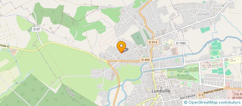 localisation de l'entreprise MADAME YILDIZ KULAKSIZ  LUNEVILLE