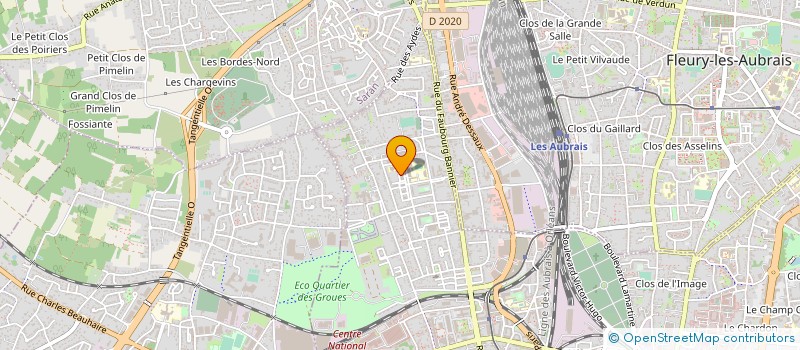 localisation de l'entreprise MADAME YILDIZ UYSAL à ORLEANS