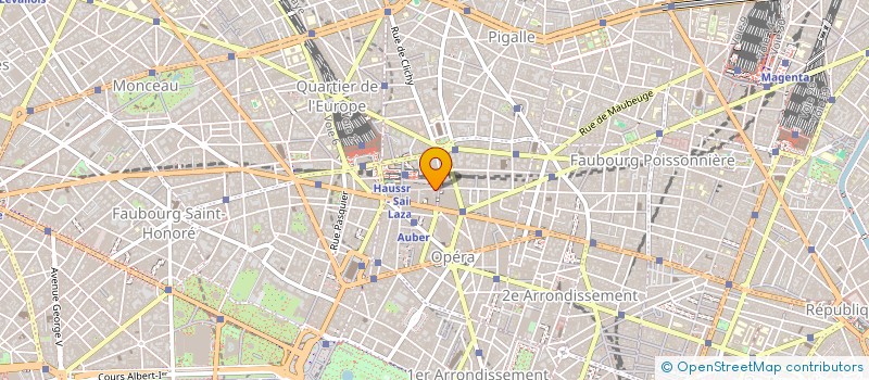 localisation de l'entreprise MADAME YILING YANG  PARIS