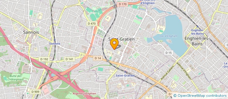 localisation de l'entreprise MADAME YIN ONG  SAINT-GRATIEN