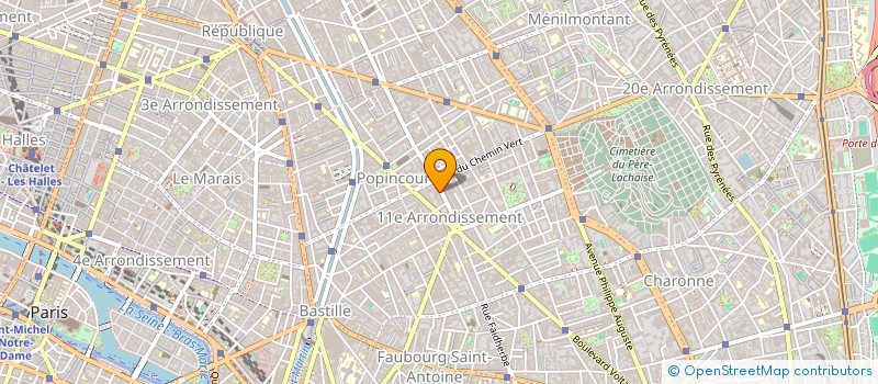 localisation de l'entreprise MADAME YINAN YU  PARIS