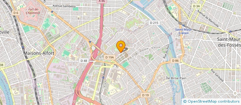 localisation de l'entreprise MADAME YING HUANG  CRETEIL