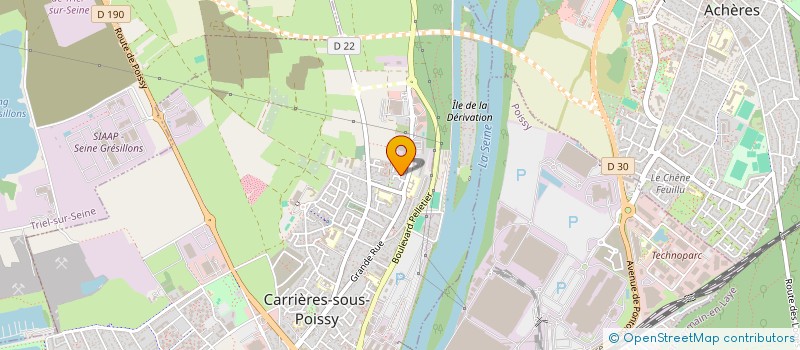 localisation de l'entreprise MADAME YING WU  CARRIERES-SOUS-POISSY