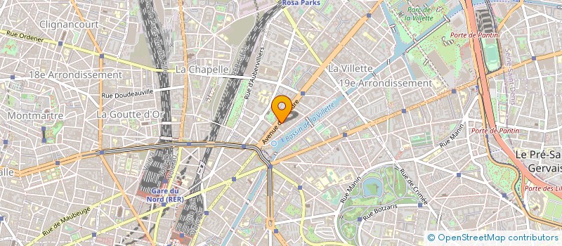 localisation de l'entreprise MADAME YING ZHAO  PARIS