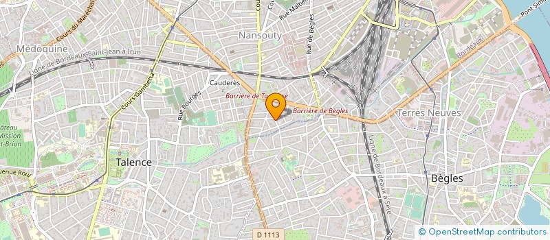 localisation de l'entreprise MADAME YINGFENG ZHANG à BORDEAUX