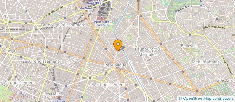 localisation de l'entreprise MADAME YINGFENG ZHANG  PARIS