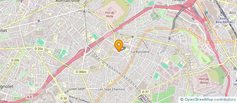 localisation de l'entreprise MADAME YINGYING LIN  MONTREUIL