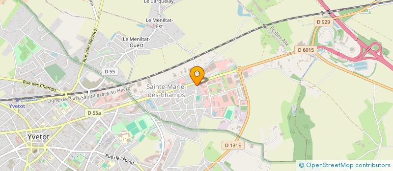 localisation de l'entreprise MADAME YINI HU  SAINTE-MARIE-DES-CHAMPS