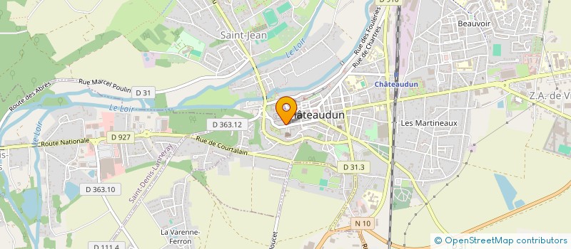 localisation de l'entreprise MADAME YIQING XU à CHATEAUDUN