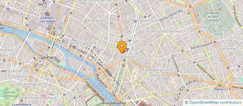 localisation de l'entreprise MADAME YIQING YIN  PARIS