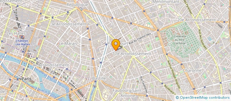 localisation de l'entreprise MADAME YIREH LEE à PARIS