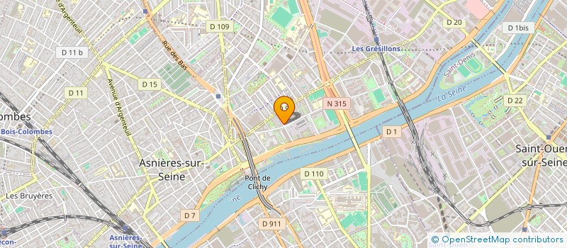 localisation de l'entreprise MADAME YITIAN TANG  ASNIERES-SUR-SEINE