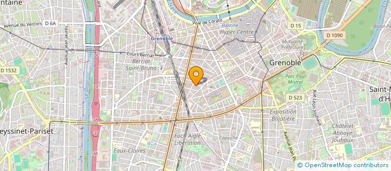 localisation de l'entreprise MADAME YITONG WU à GRENOBLE