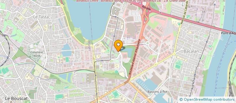localisation de l'entreprise MADAME YIWEN WUAN  BORDEAUX
