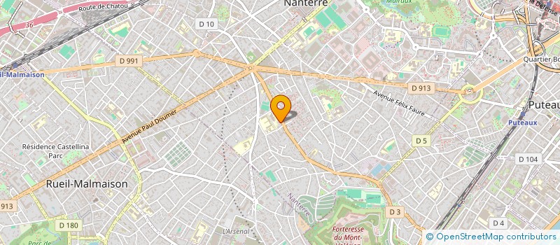 localisation de l'entreprise MADAME YLAN TRAN  NANTERRE