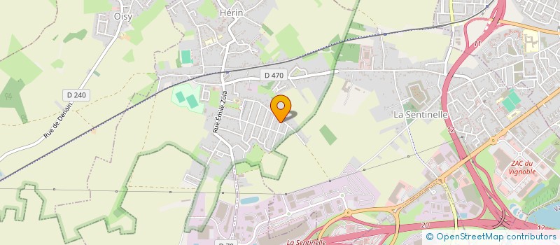 localisation de l'entreprise MADAME YLIANA MAZEMAN  HERIN