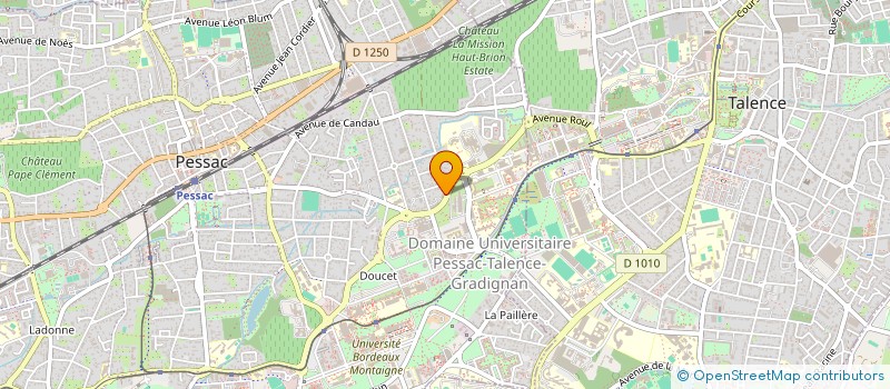 localisation de l'entreprise MADAME YLONNAH DECOUSSEMAKER à PESSAC