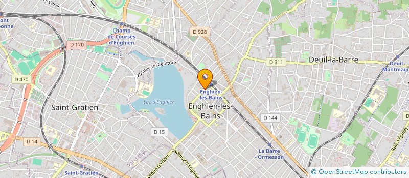 localisation de l'entreprise MADAME YLVA ZIVERTS à ENGHIEN-LES-BAINS