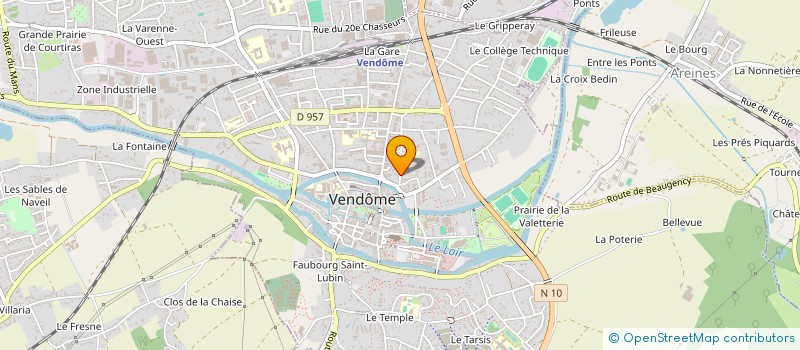 localisation de l'entreprise MADAME YMEINE MEJRI  VENDOME